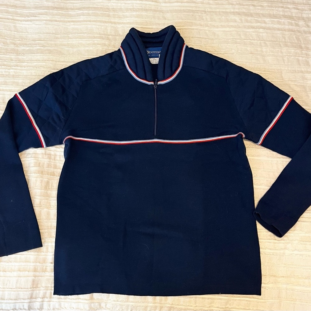 Vintage Obermeyer Wool Ski Sweater